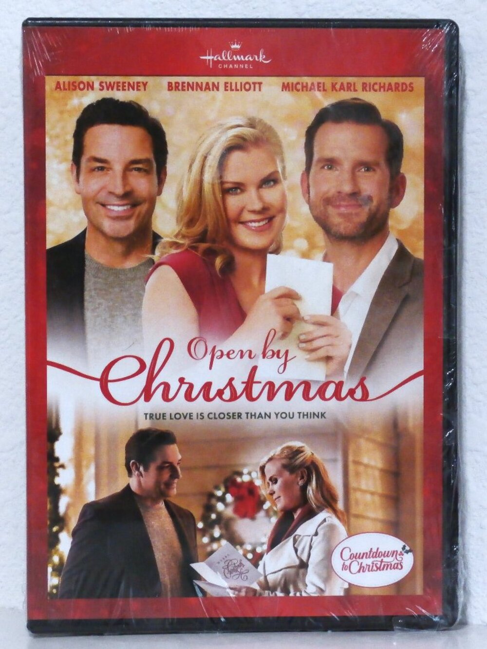 Hallmark OPEN BY CHRISTMAS DVD Alison Sweeney, Brennan Elliott  ~ BRAND NEW!